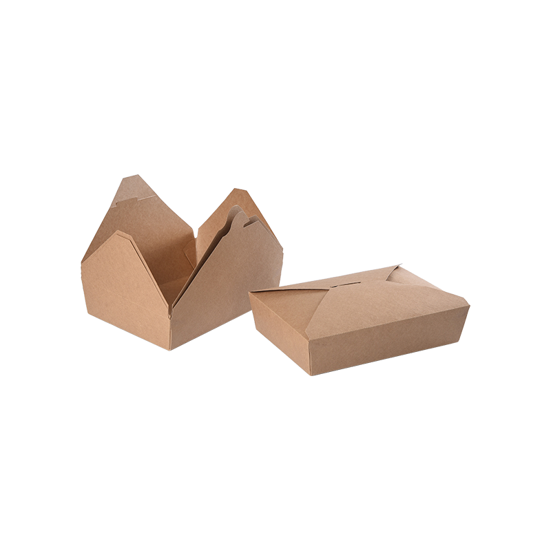 Kraftpapir Take-out Box Food Container