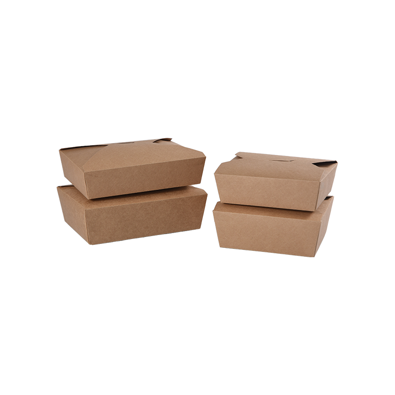 Kraftpapir Take-out Box Food Container