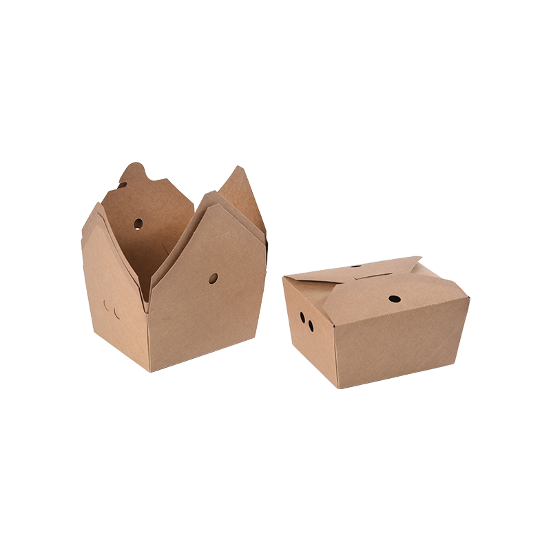 Kraftpapir Take-out Box Food Container